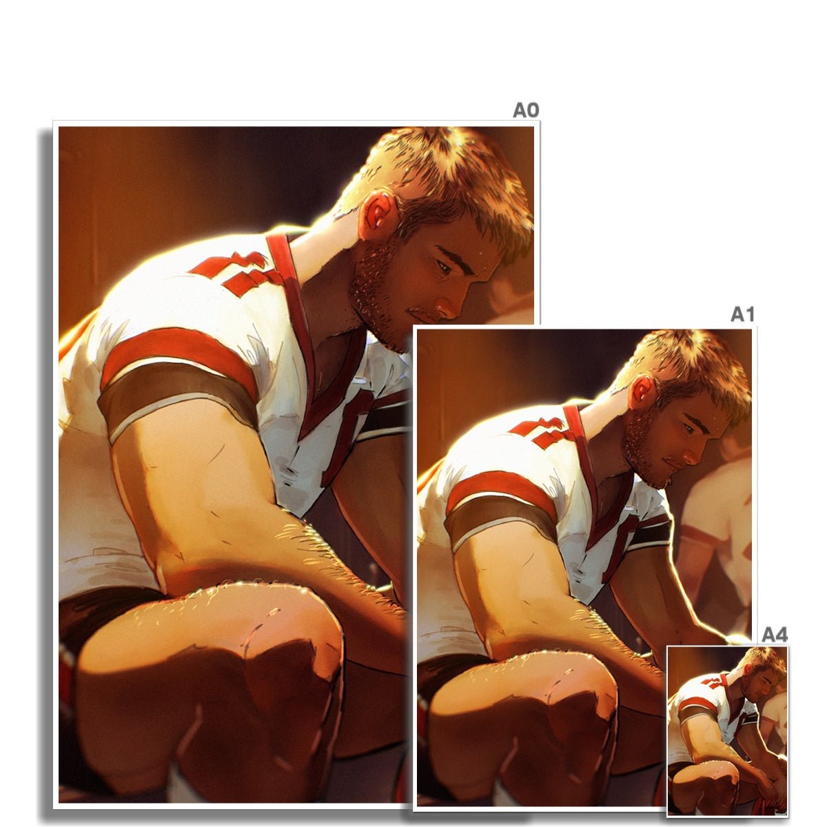 Defeated Wall Art Poster - Ego Rodriguez Shop