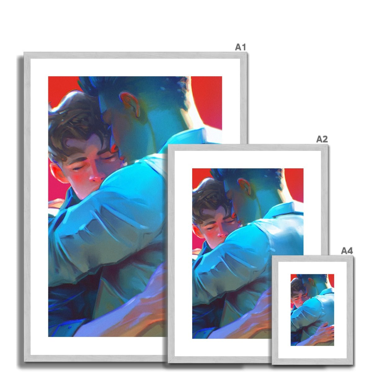 Goodbye Antique Framed & Mounted Print - Ego Rodriguez Shop