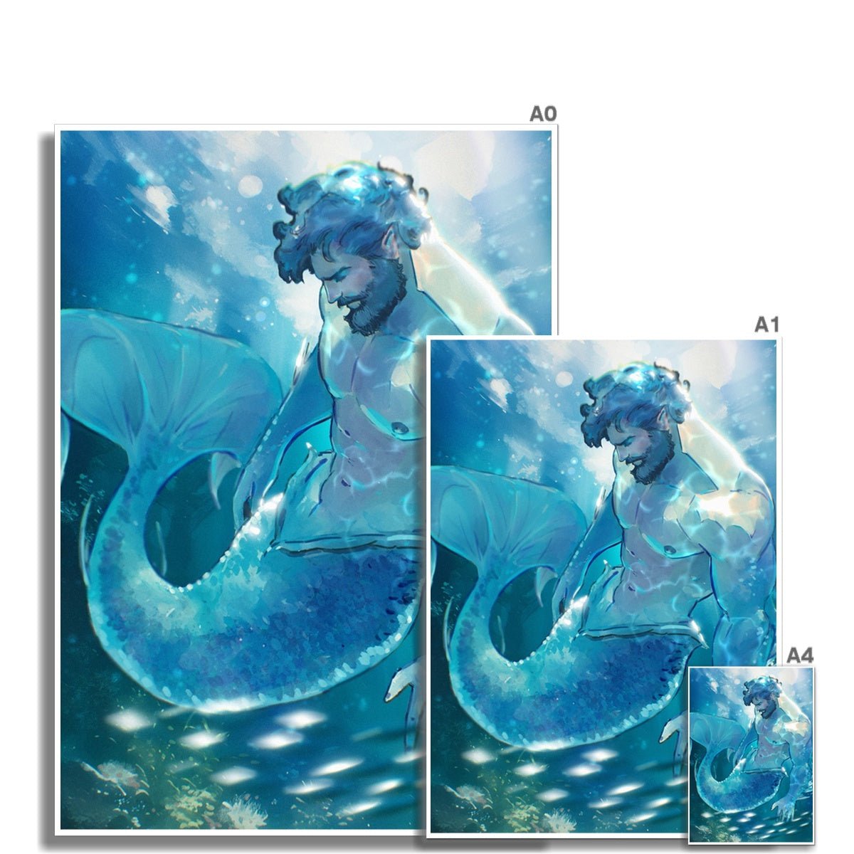 Gruellon Fine Art Print - Ego Rodriguez Shop