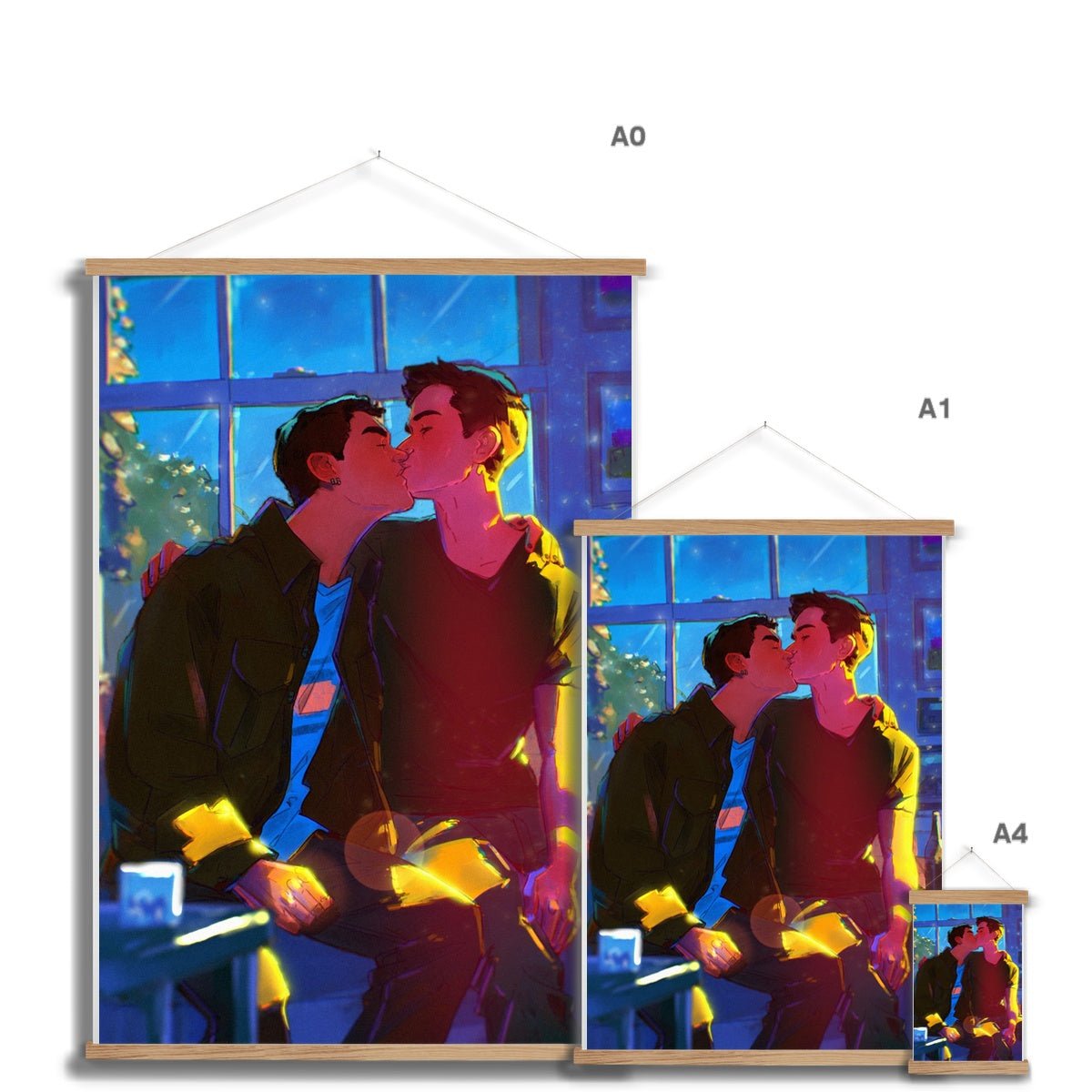 Sunrise Fine Art Print with Hanger - Ego Rodriguez Shop