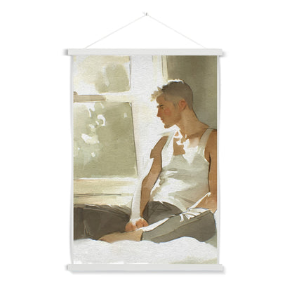 A window  Fine Art Print with Hanger