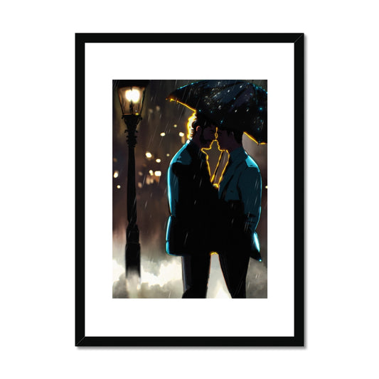 September Rain Framed & Mounted Print