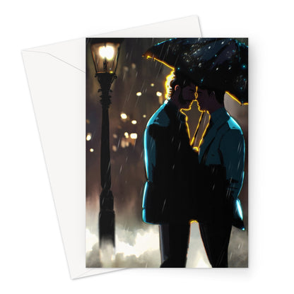 September Rain Greeting Card