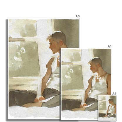 A window Wall Art Poster - Ego Rodriguez Shop