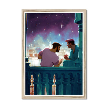 About Last Night Framed Print - Ego Rodriguez Shop