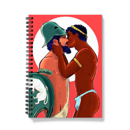 Achilles & Patroclus Notebook - Ego Rodriguez Shop