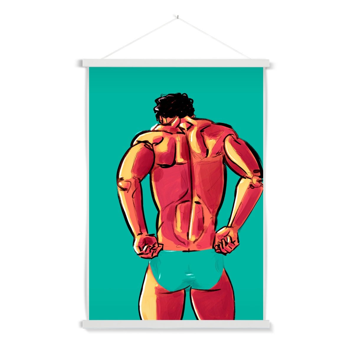 Adjusting Fine Art Print with Hanger - Ego Rodriguez Shop