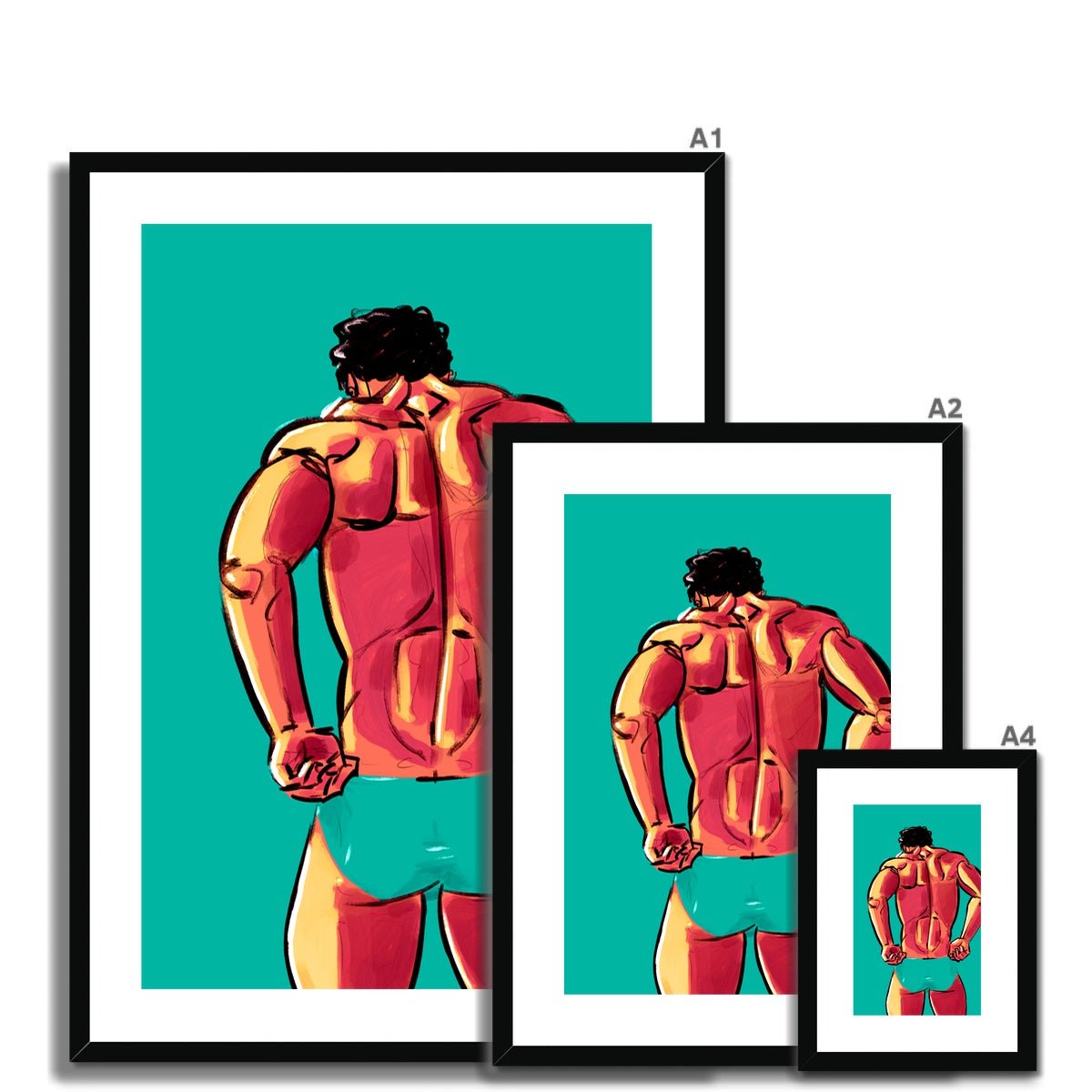 Adjusting Framed & Mounted Print - Ego Rodriguez Shop