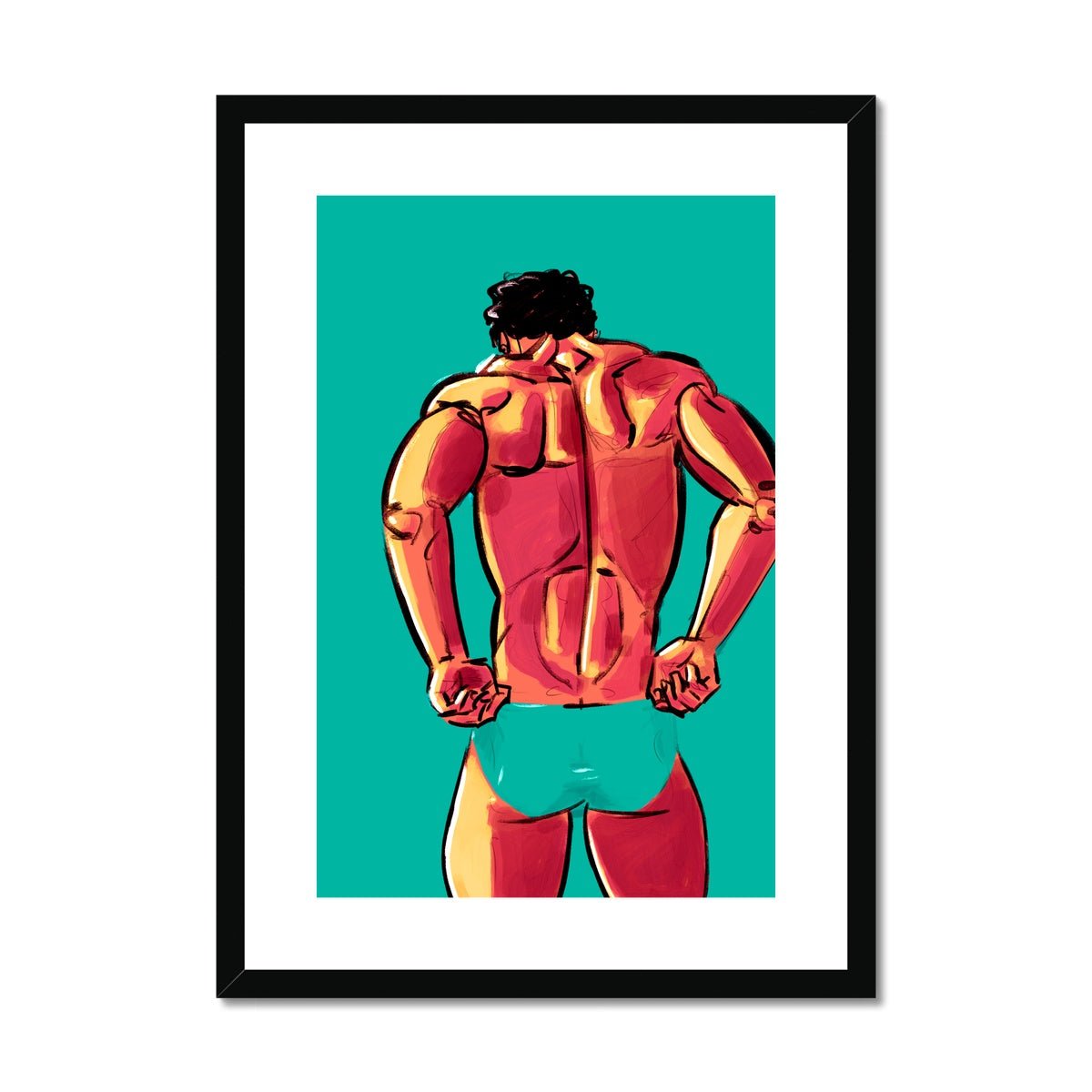 Adjusting Framed & Mounted Print - Ego Rodriguez Shop