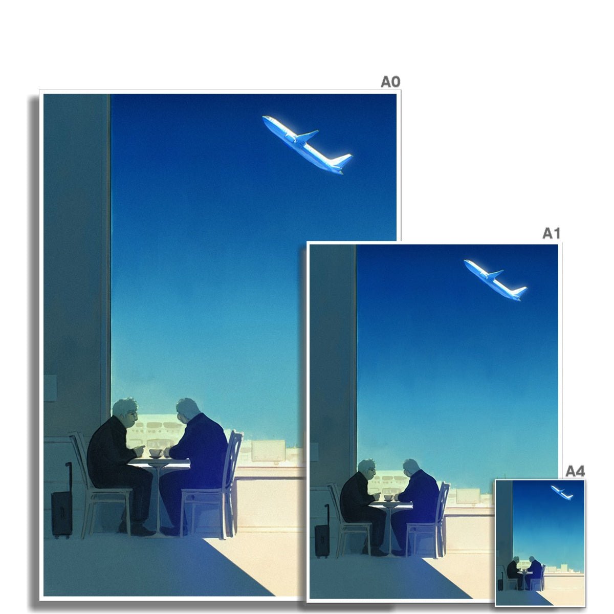 Airport Fine Art Print - Ego Rodriguez Shop