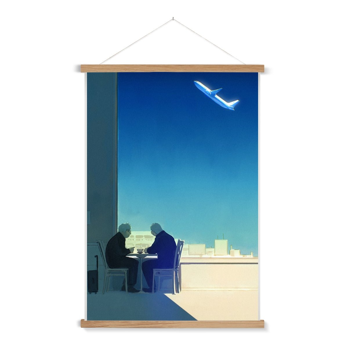 Airport Fine Art Print with Hanger - Ego Rodriguez Shop