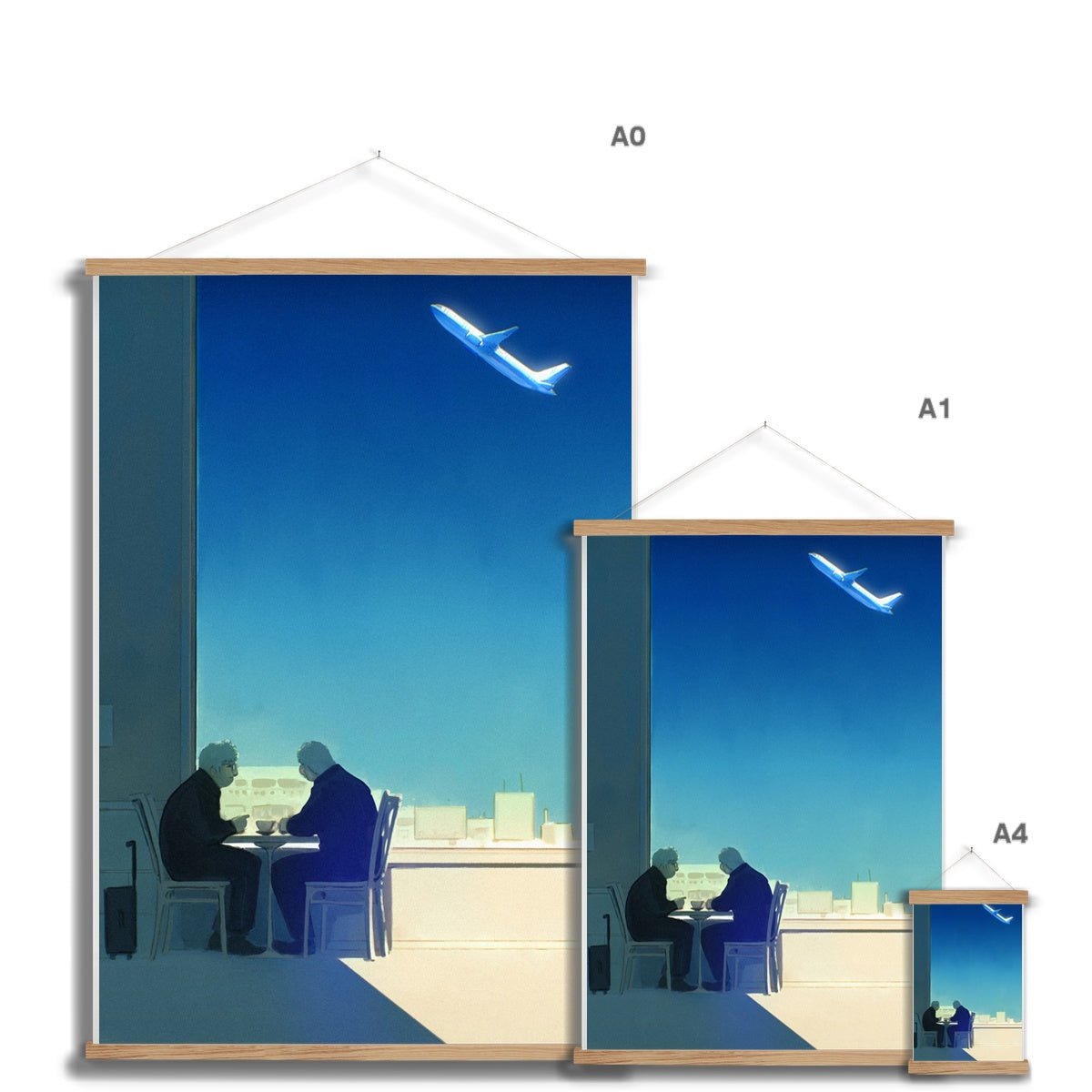 Airport Fine Art Print with Hanger - Ego Rodriguez Shop