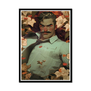 Alain Fleur Framed Print - Ego Rodriguez Shop