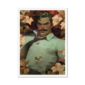 Alain Fleur Framed Print - Ego Rodriguez Shop