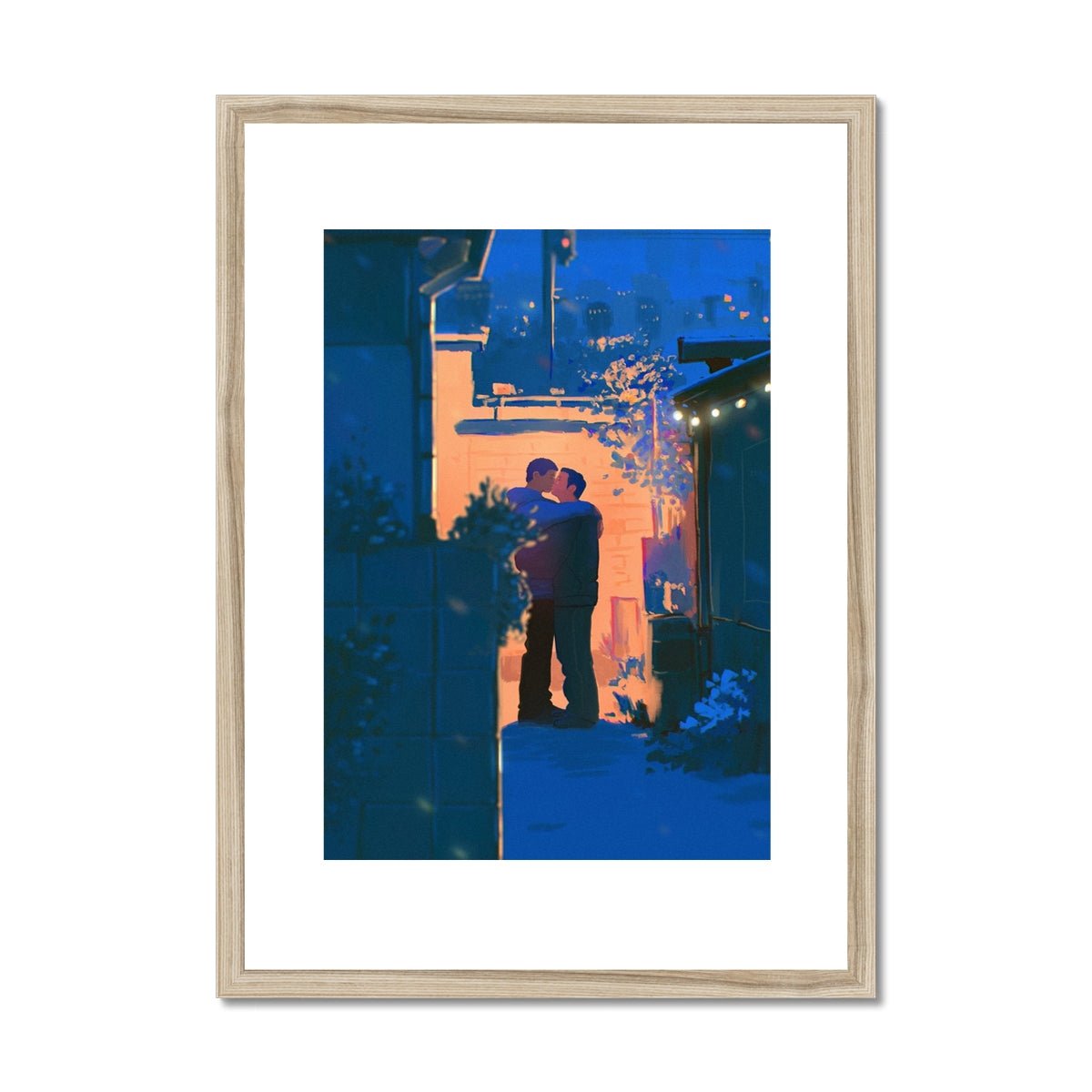 Alley Framed & Mounted Print - Ego Rodriguez Shop