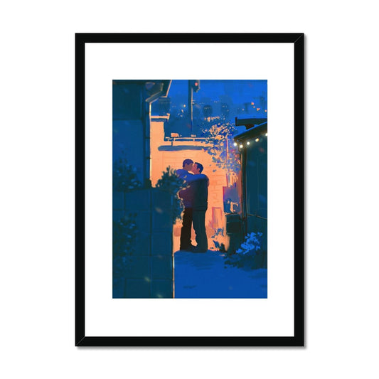 Alley Framed & Mounted Print - Ego Rodriguez Shop