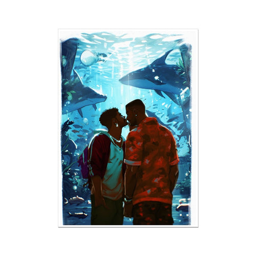 Aquarium Wall Art Poster - Ego Rodriguez Shop