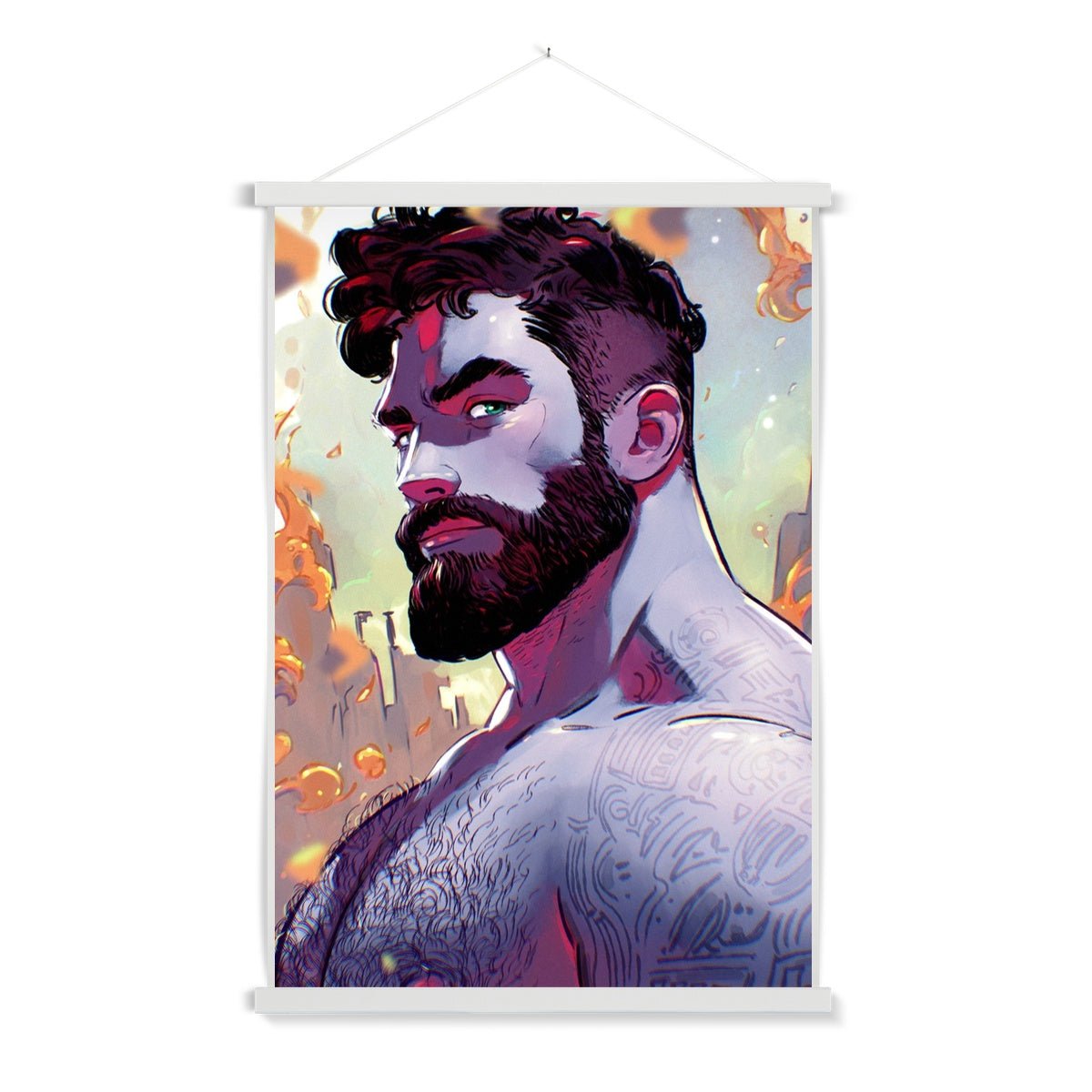 Ares Fine Art Print with Hanger - Ego Rodriguez Shop