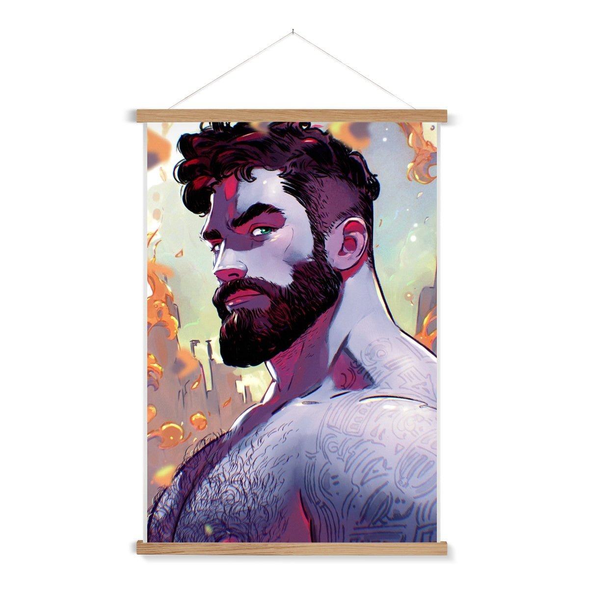 Ares Fine Art Print with Hanger - Ego Rodriguez Shop