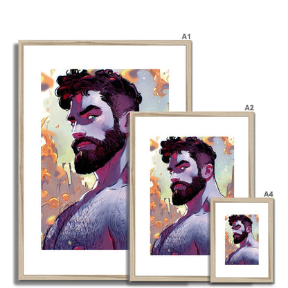 Ares Framed & Mounted Print - Ego Rodriguez Shop