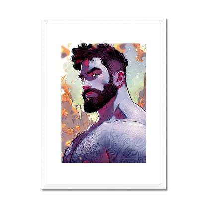 Ares Framed & Mounted Print - Ego Rodriguez Shop