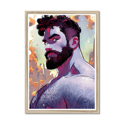 Ares Framed Print - Ego Rodriguez Shop