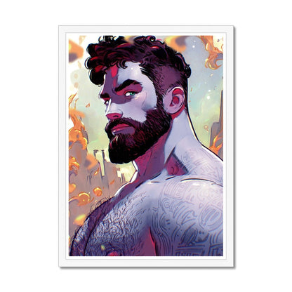 Ares Framed Print - Ego Rodriguez Shop