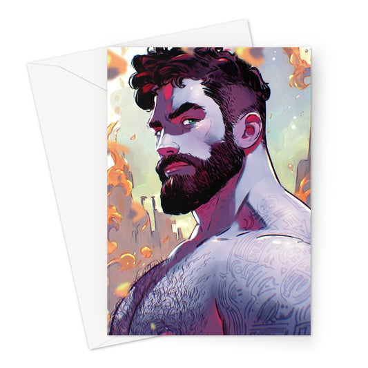 Ares Greeting Card - Ego Rodriguez Shop