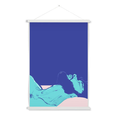 Asleep Fine Art Print with Hanger - Ego Rodriguez Shop