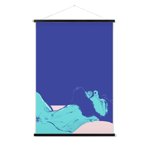 Asleep Fine Art Print with Hanger - Ego Rodriguez Shop