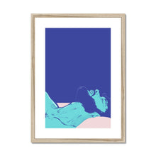 Load image into Gallery viewer, Asleep Framed &amp; Mounted Print - Ego Rodriguez Shop
