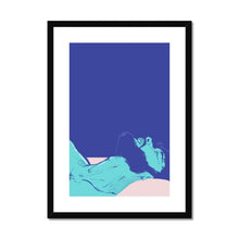 Load image into Gallery viewer, Asleep Framed &amp; Mounted Print - Ego Rodriguez Shop
