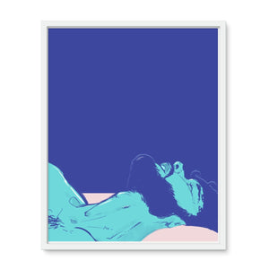 Asleep Framed Photo Tile - Ego Rodriguez Shop