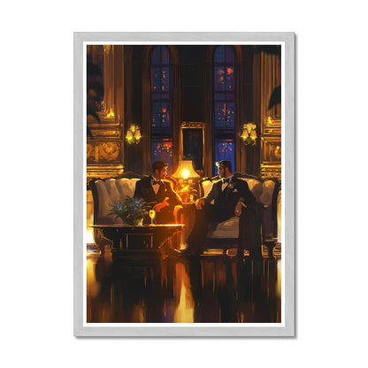 At the Ritz Antique Framed Print - Ego Rodriguez Shop