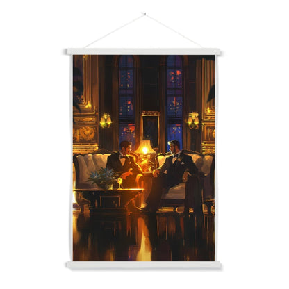 At the Ritz Fine Art Print with Hanger - Ego Rodriguez Shop