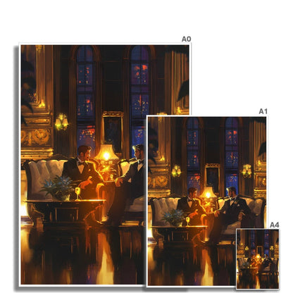 At the Ritz Hahnemühle Photo Rag Print - Ego Rodriguez Shop