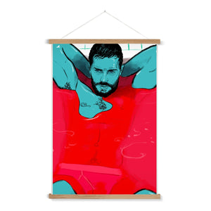 Bath Fine Art Print with Hanger - Ego Rodriguez Shop