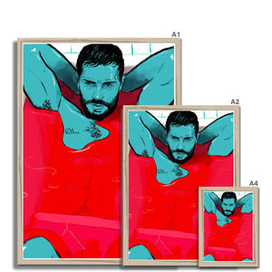 Bath Framed Print - Ego Rodriguez Shop