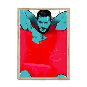Bath Framed Print - Ego Rodriguez Shop