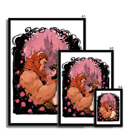 Beastly Beauty Framed Print - Ego Rodriguez Shop