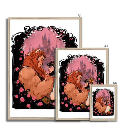 Beastly Beauty Framed Print - Ego Rodriguez Shop