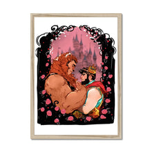 Load image into Gallery viewer, Beastly Beauty Framed Print - Ego Rodriguez Shop
