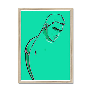 Behind Framed Print - Ego Rodriguez Shop