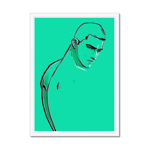 Behind Framed Print - Ego Rodriguez Shop