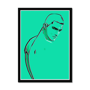 Behind Framed Print - Ego Rodriguez Shop