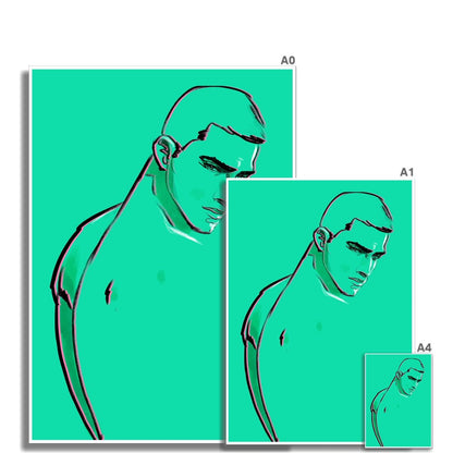 Behind Hahnemühle German Etching Print - Ego Rodriguez Shop
