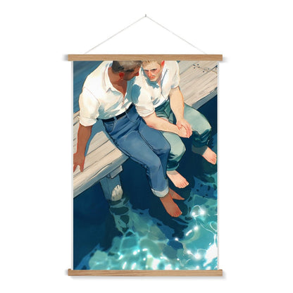 Boardwalk Fine Art Print with Hanger - Ego Rodriguez Shop