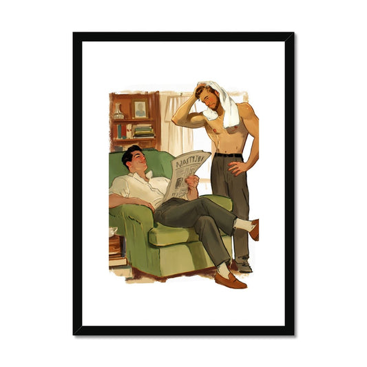 Buddies Framed & Mounted Print - Ego Rodriguez Shop