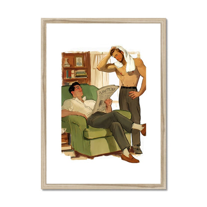 Buddies Framed & Mounted Print - Ego Rodriguez Shop