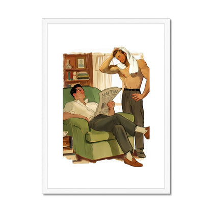 Buddies Framed & Mounted Print - Ego Rodriguez Shop